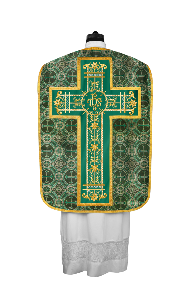 Vestimentas católicas con espalda de violín 