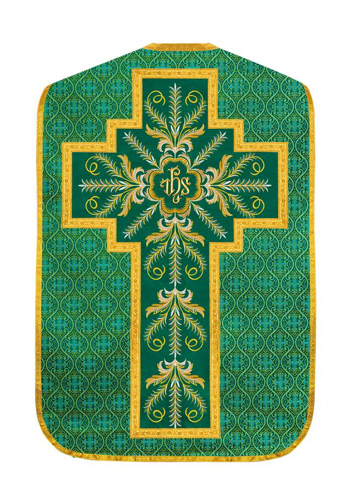 Roman Chasuble with liturgical motifs