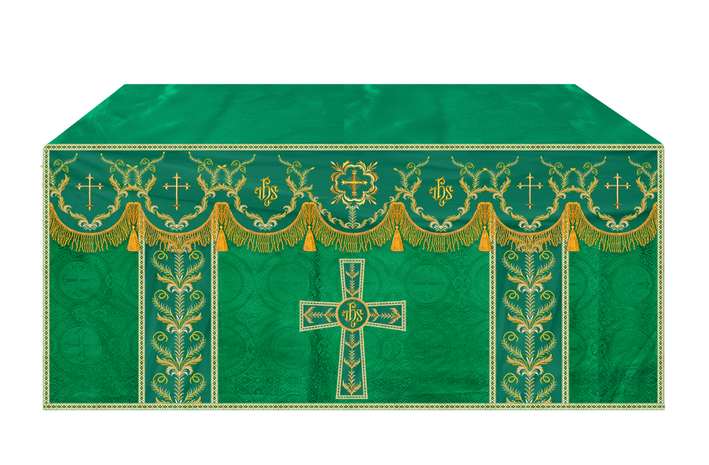 Church Altar Parament with Trims