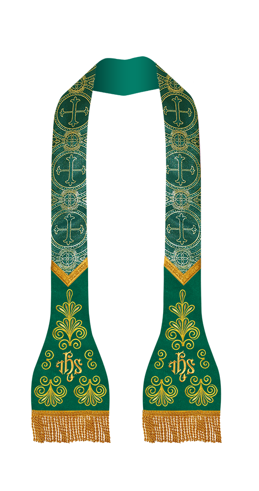 Roman Stole with Liturgical motif