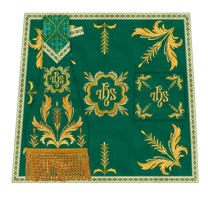 Borromean Chasuble Vestment With Liturgical Trims