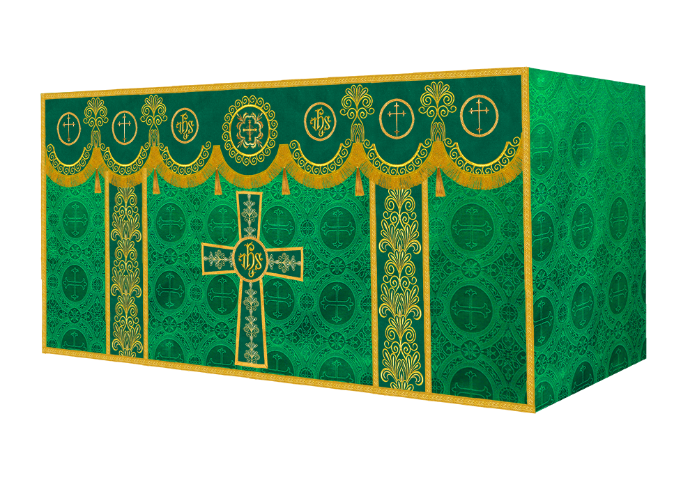 Altar Cloth with Liturgical Motif