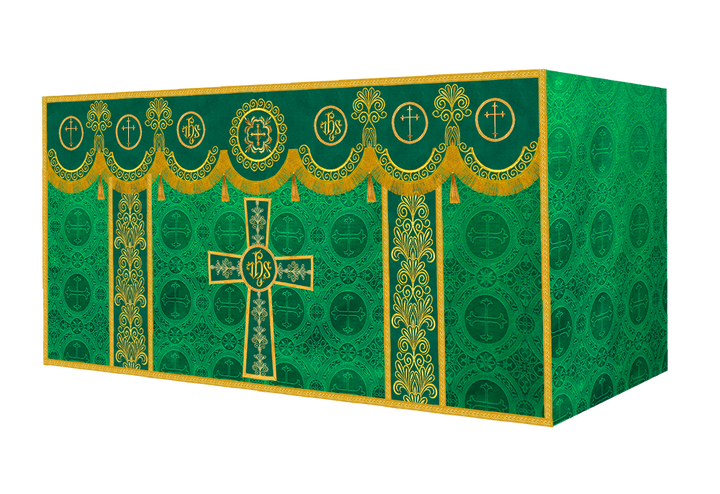 Altar Cloth with Liturgical Motif