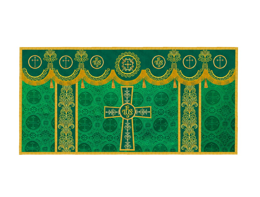 Altar Cloth with Liturgical Motif