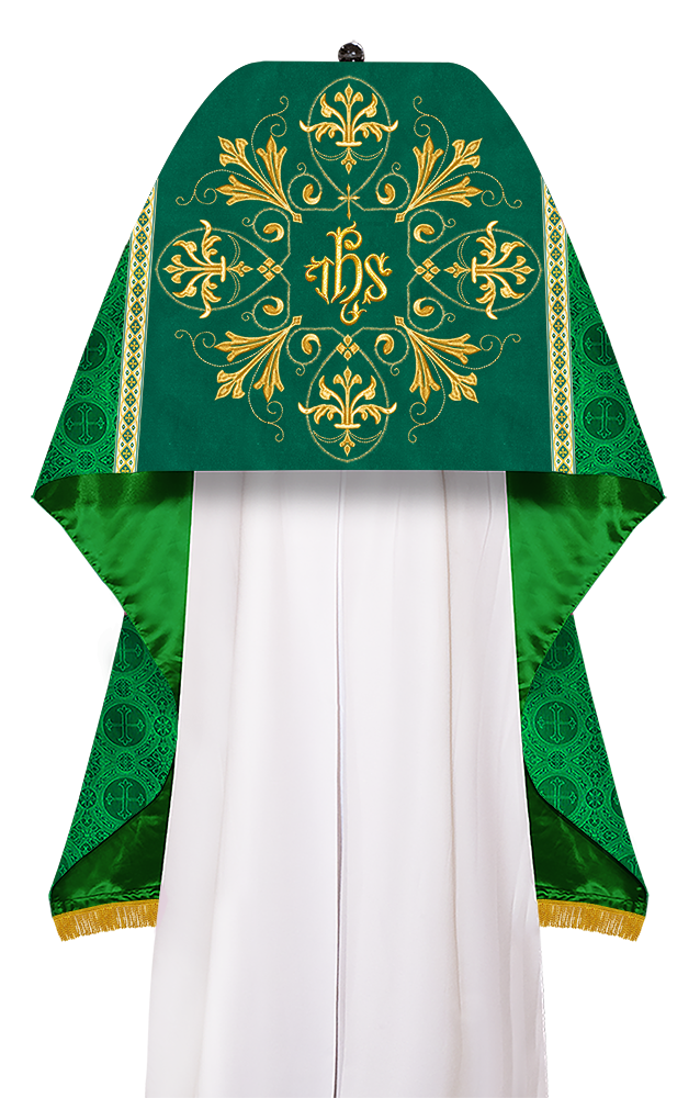 Humeral Veil Vestment with Adorned Liturgical Motif