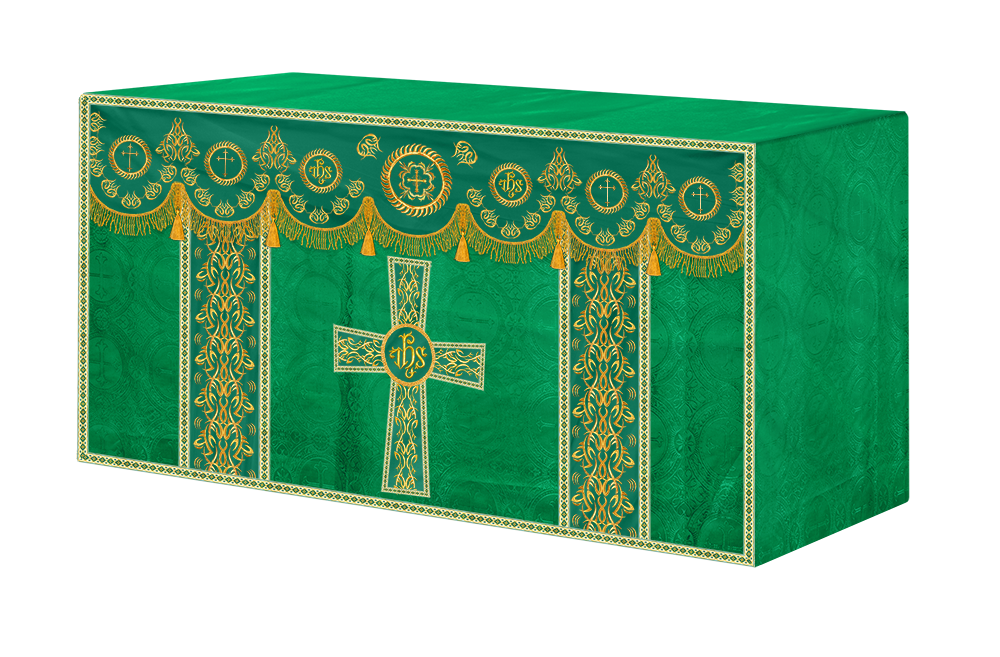 Church Altar Cloth with Trims