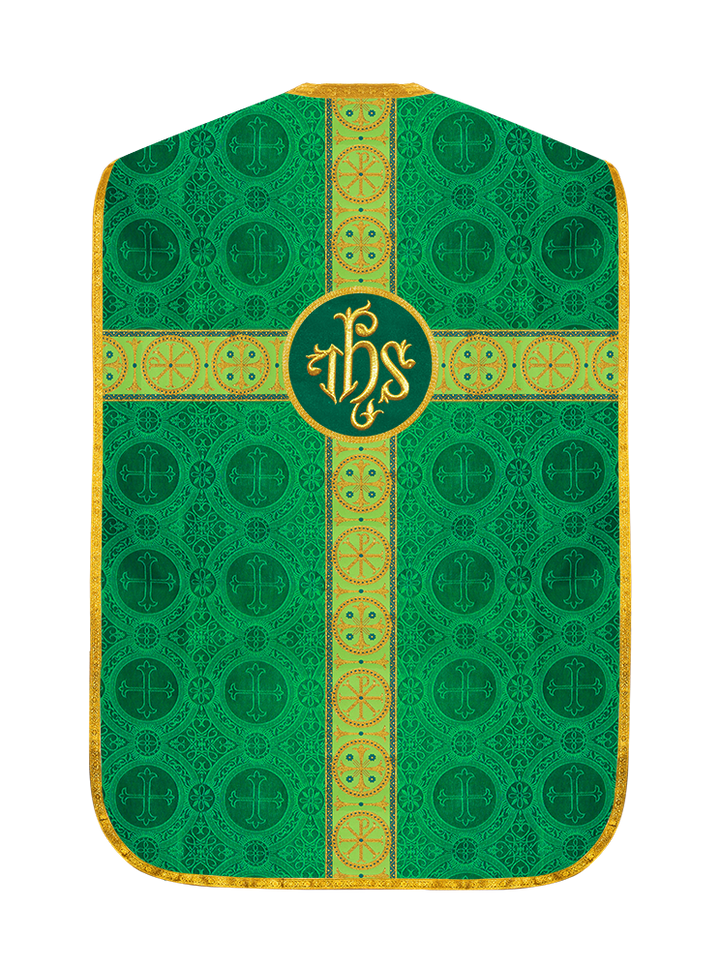 Roman Chasuble with Adorned Orphrey