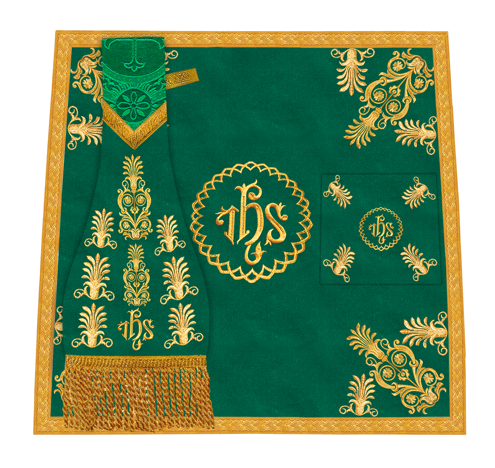 Mass set with solemn designs