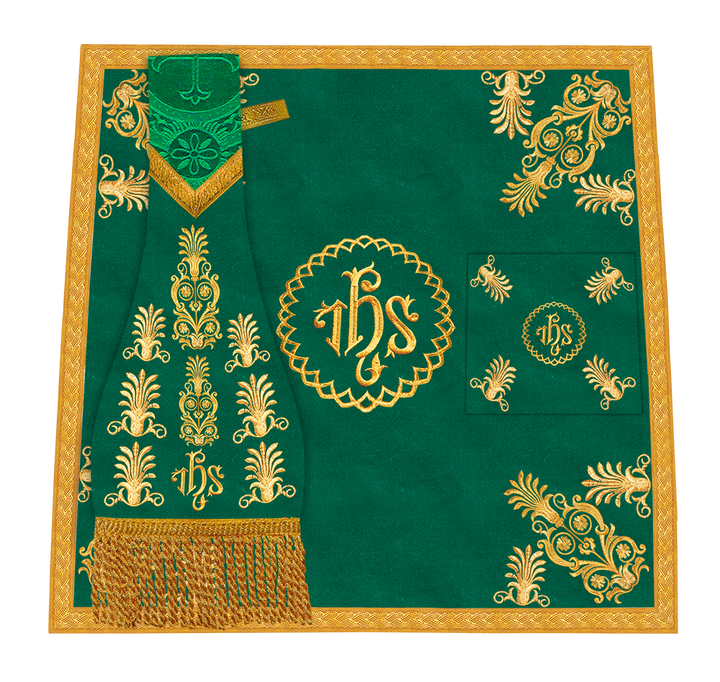 Mass set with solemn designs