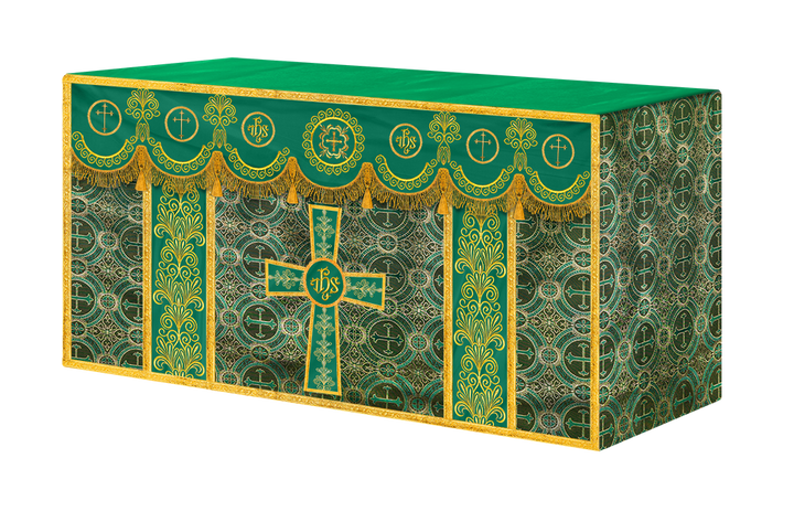 Altar Cloth with Liturgical Motif