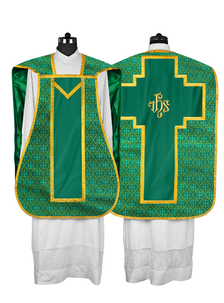 Fiddleback with spiritual motif