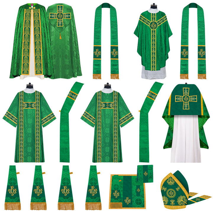 Gothic Highline Mass Set with Liturgical Motif