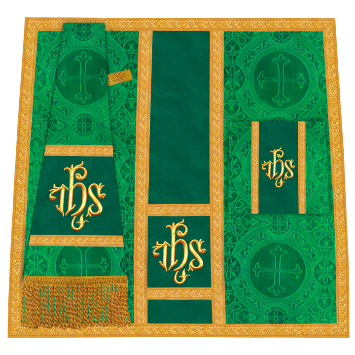 Roman chasuble with Motif and Trims