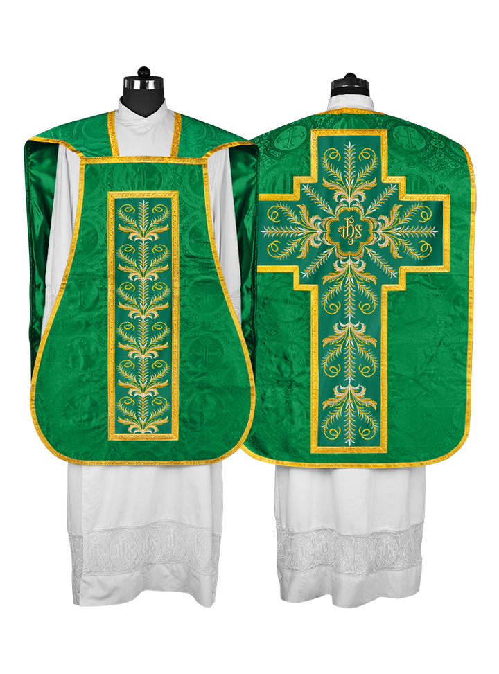 Roman Chasuble with liturgical motifs