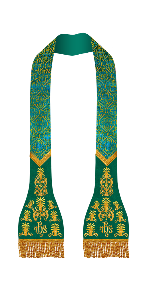 Roman Stole with embroidered motif