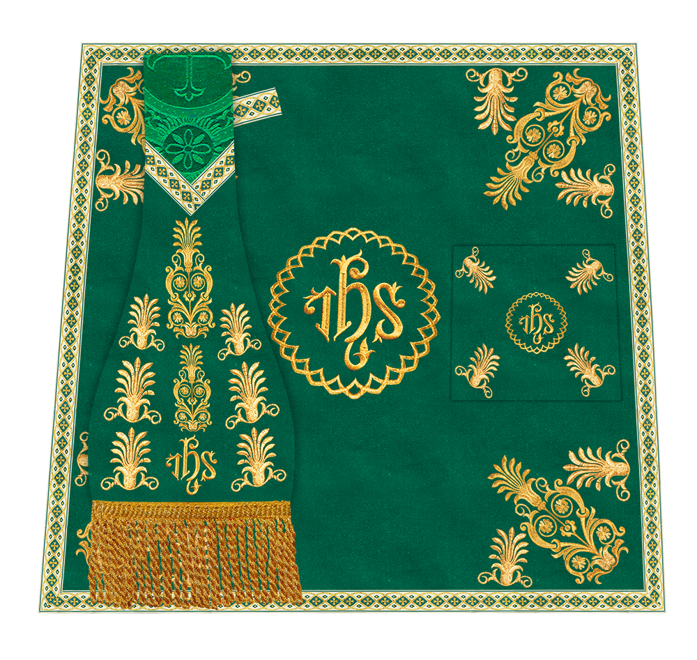 Embroidered Motif and Trims Mass set