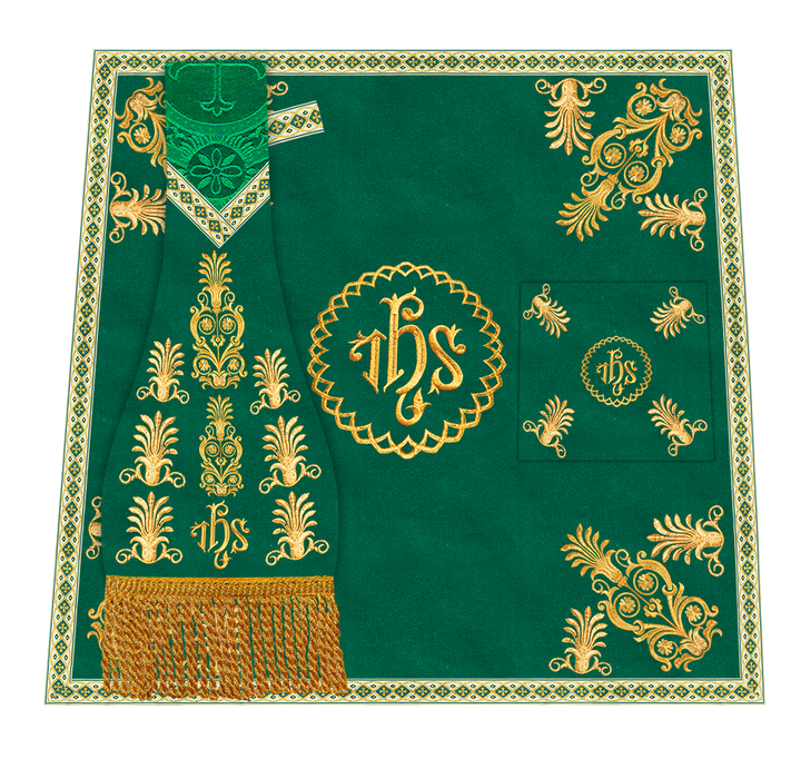 Embroidered Motif and Trims Mass set