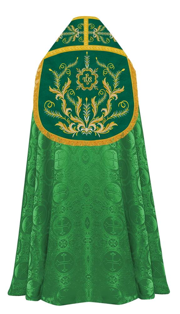 Roman Cope with embroidered motif