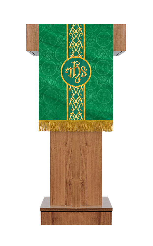 Adorned Pulpit/Lectern with Fine Embroidery