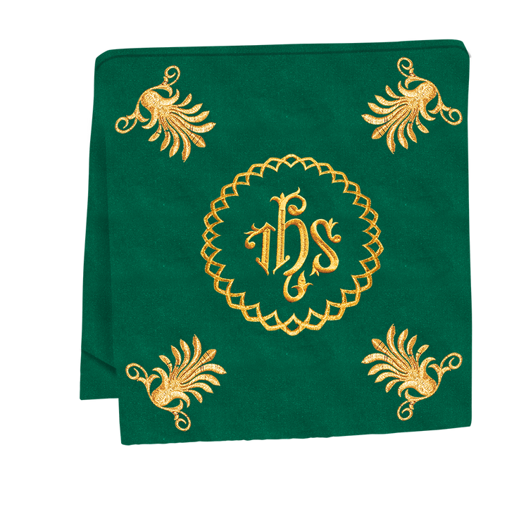 Liturgical Church Mass Set with Ornate Embroidered Details