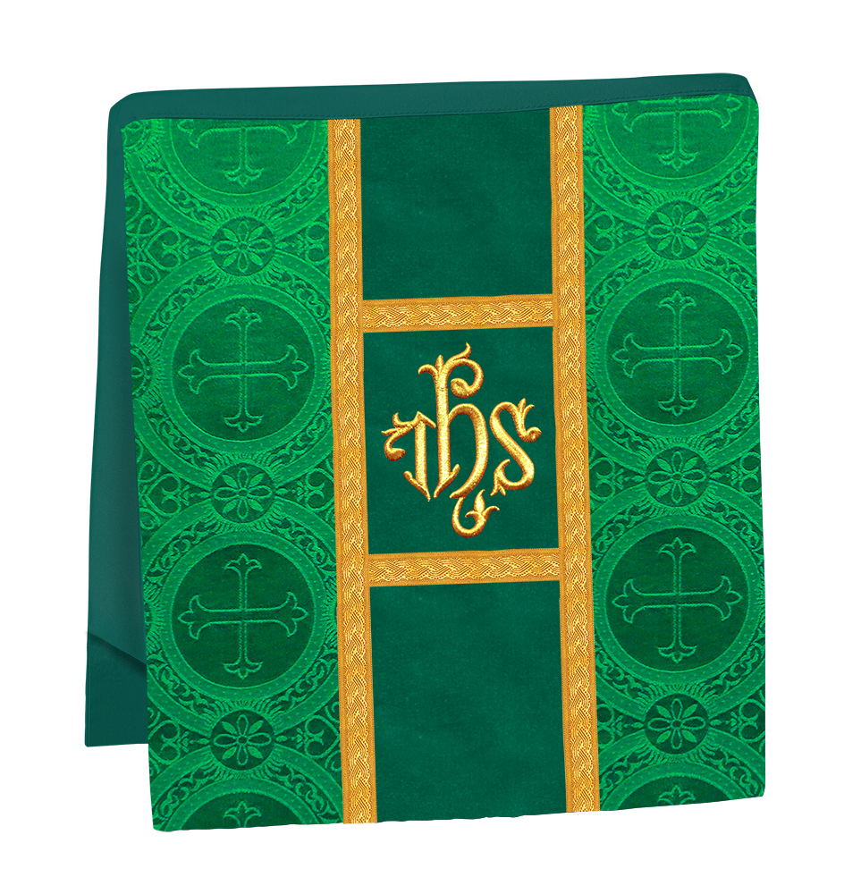 Roman Catholic Chasuble with Spiritual Motif