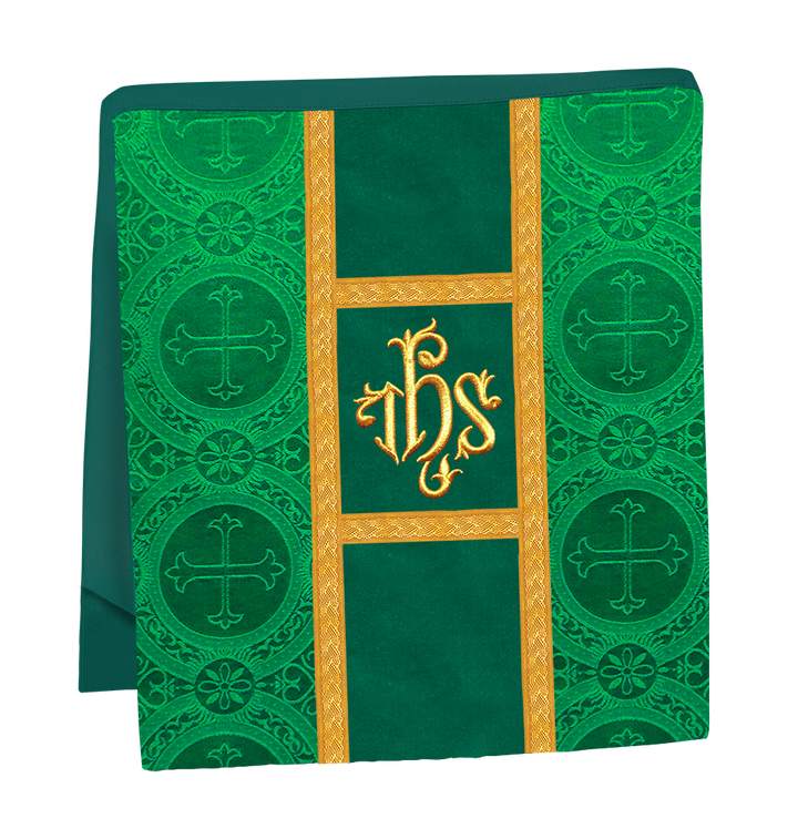 Roman Catholic Chasuble with Spiritual Motif