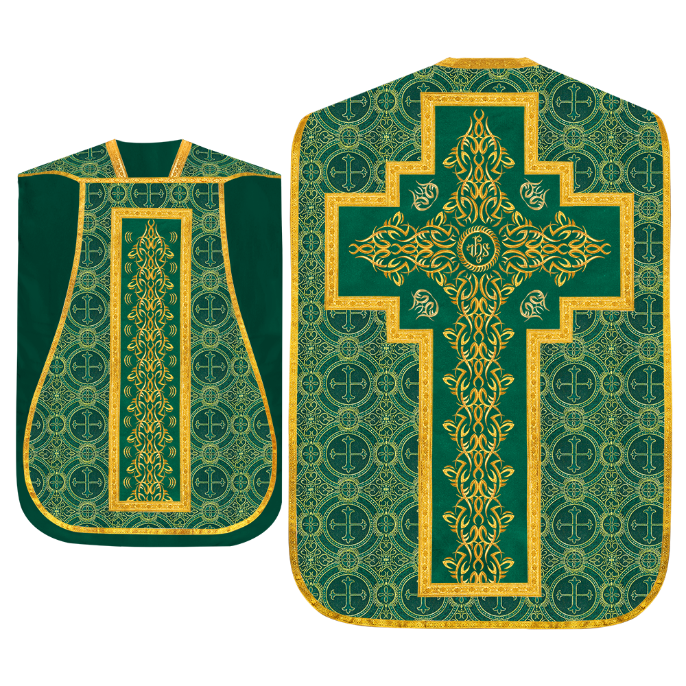 Fiddleback vestment with stole