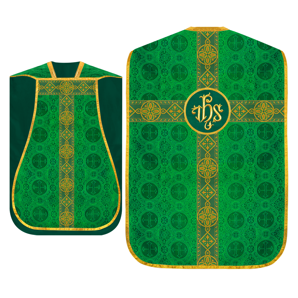 Embroidered Roman Chasuble Vestment