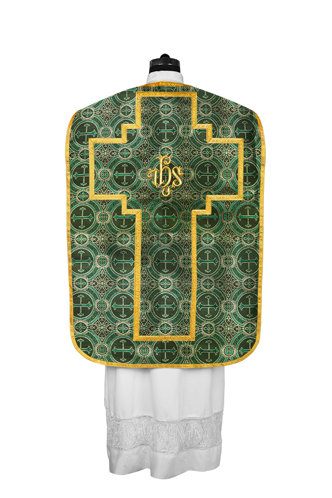 Roman Chasuble with adorned motif