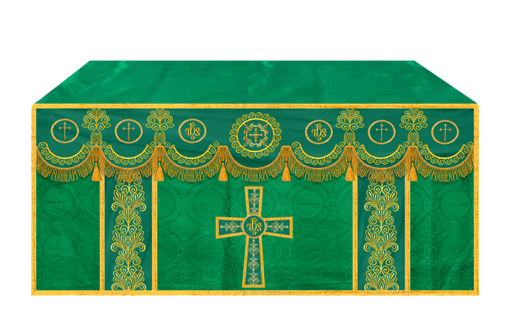 Altar Cloth with Liturgical Motif