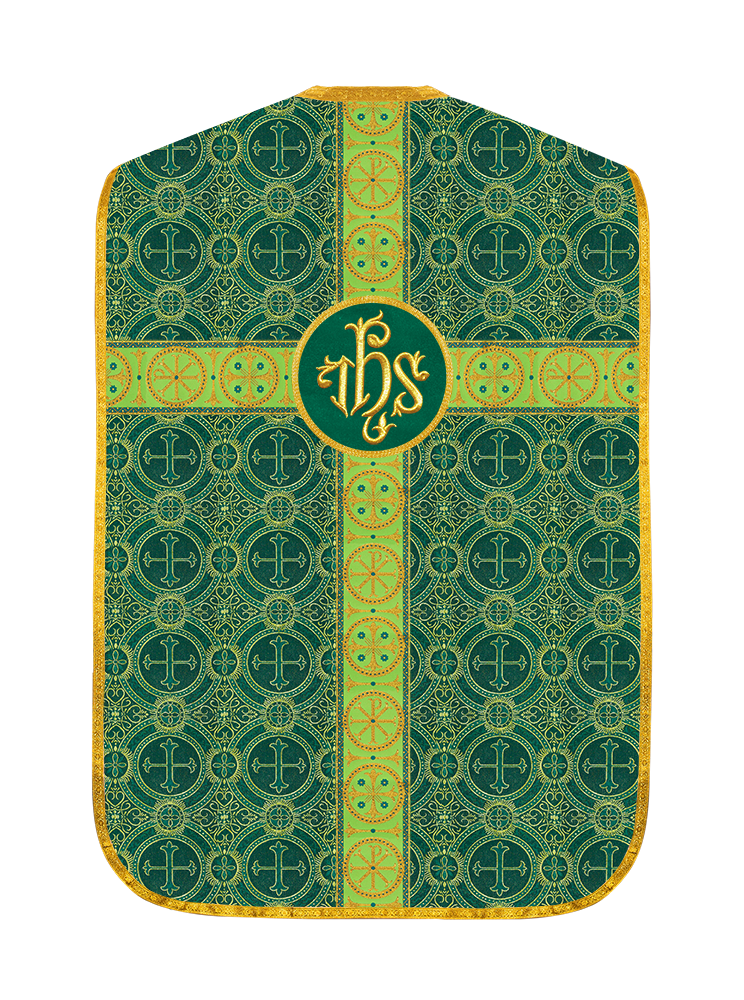 Roman Chasuble with Adorned Orphrey