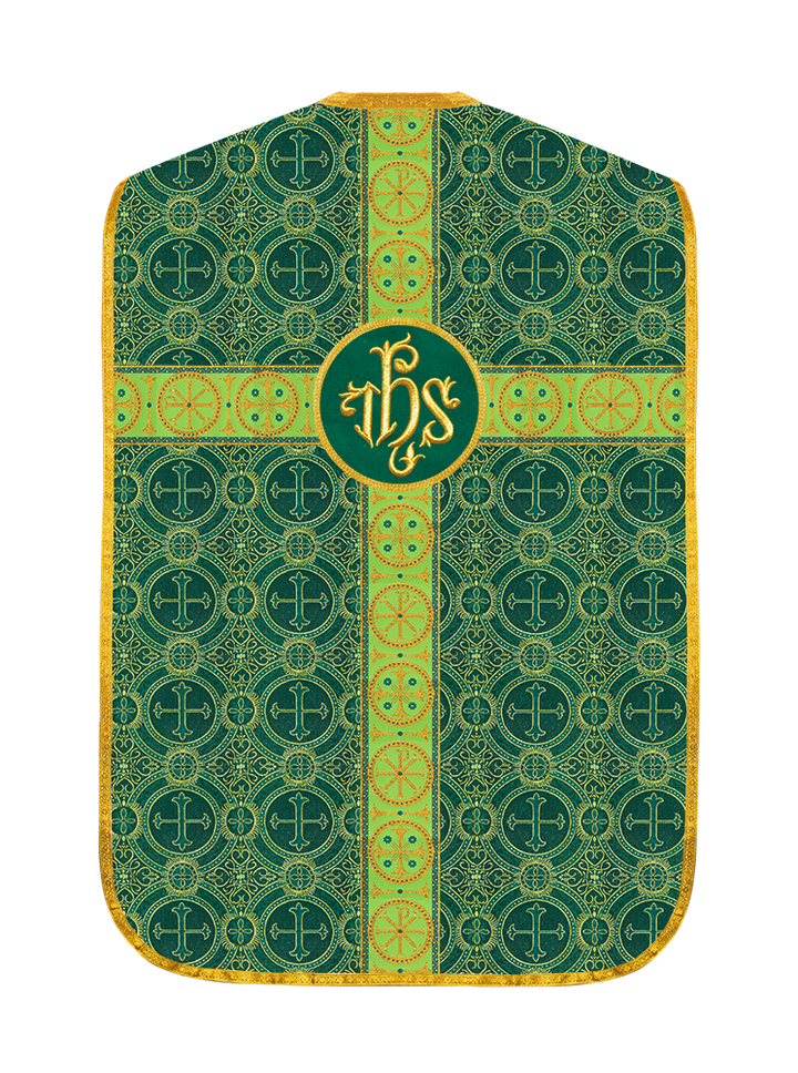 Roman Chasuble with Adorned Orphrey