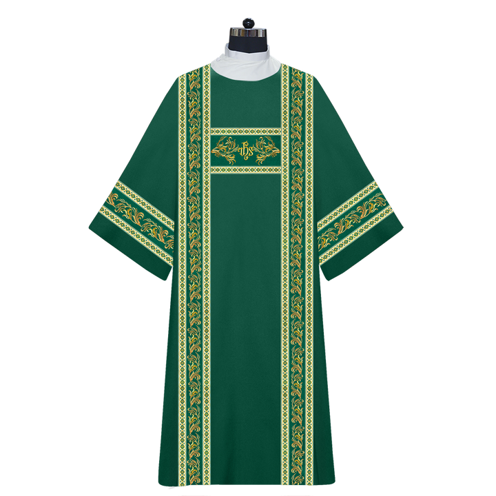 Dalmatics Vestments With Enhanced Embroidery