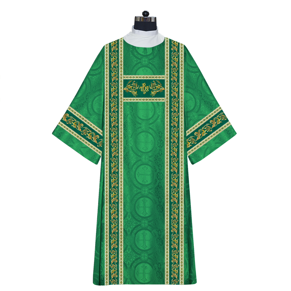 Dalmatics Vestments With Enhanced Embroidery