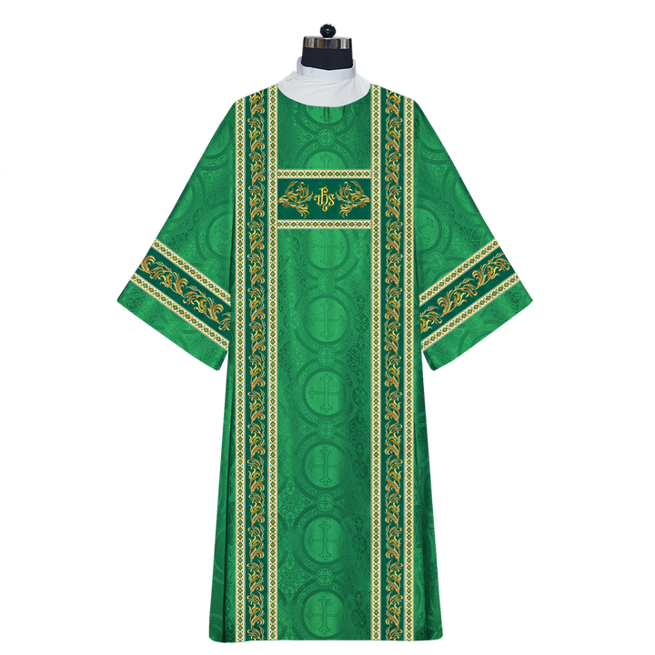 Dalmatics Vestments With Enhanced Embroidery