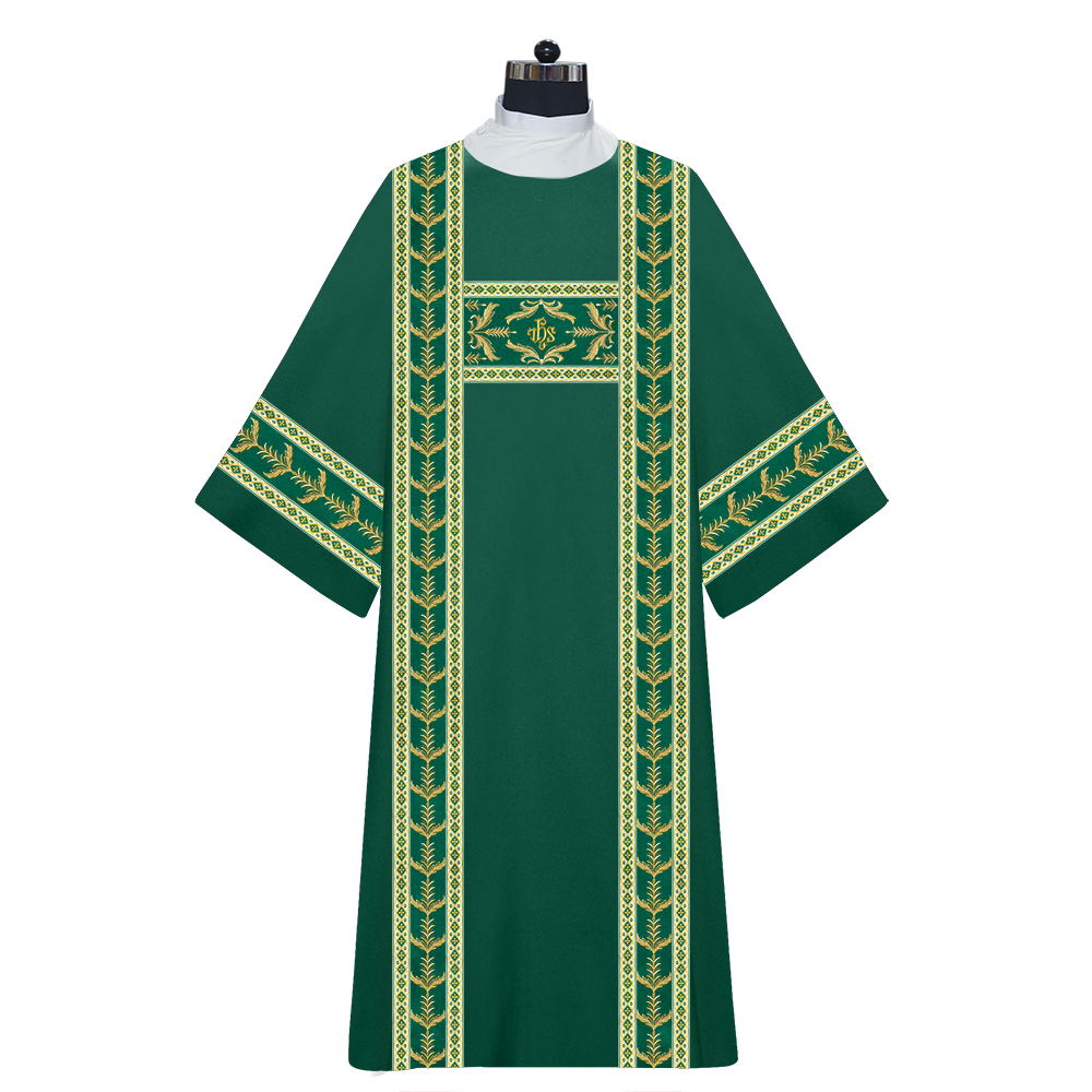 Dalmatics Vestments With Adorned Orphrey and Trims