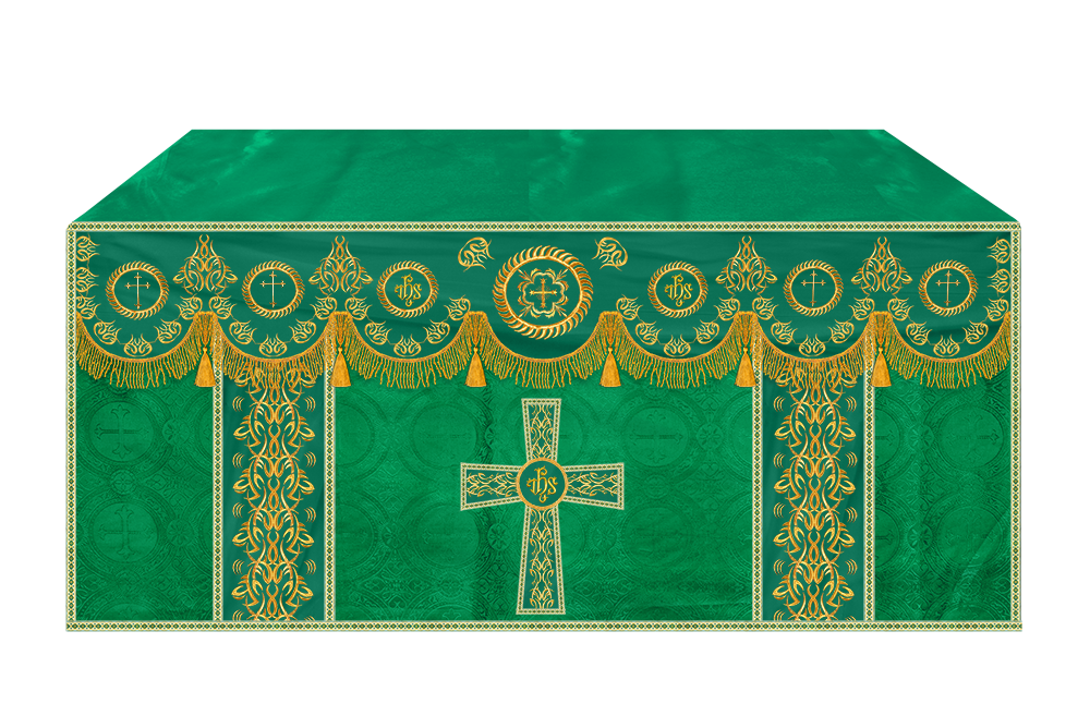 Church Altar Cloth with Trims