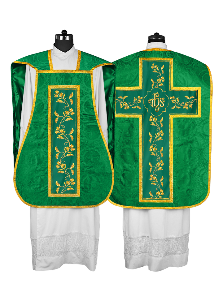 Fiddleback with Floral design