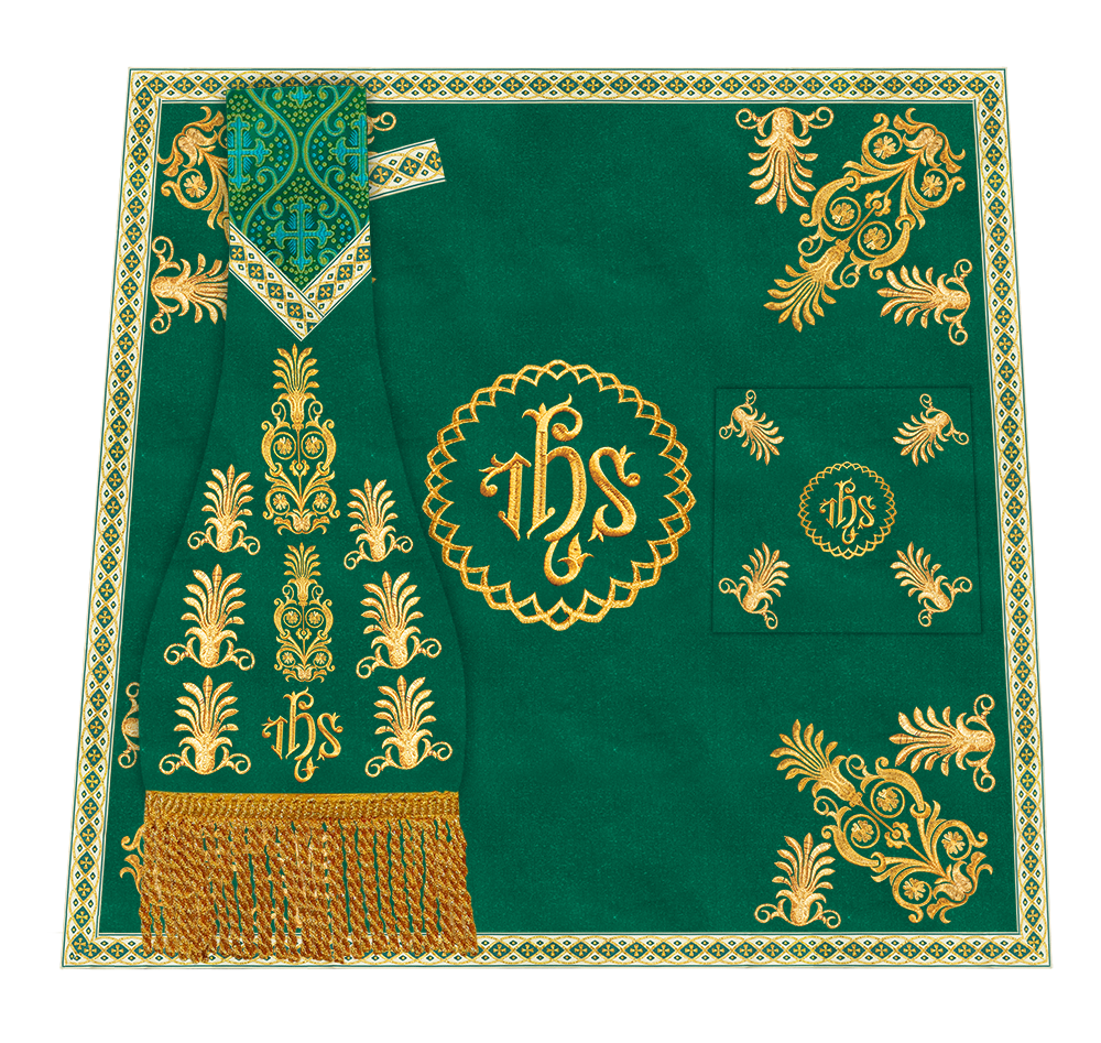 Embroidered Motif and Trims Mass set