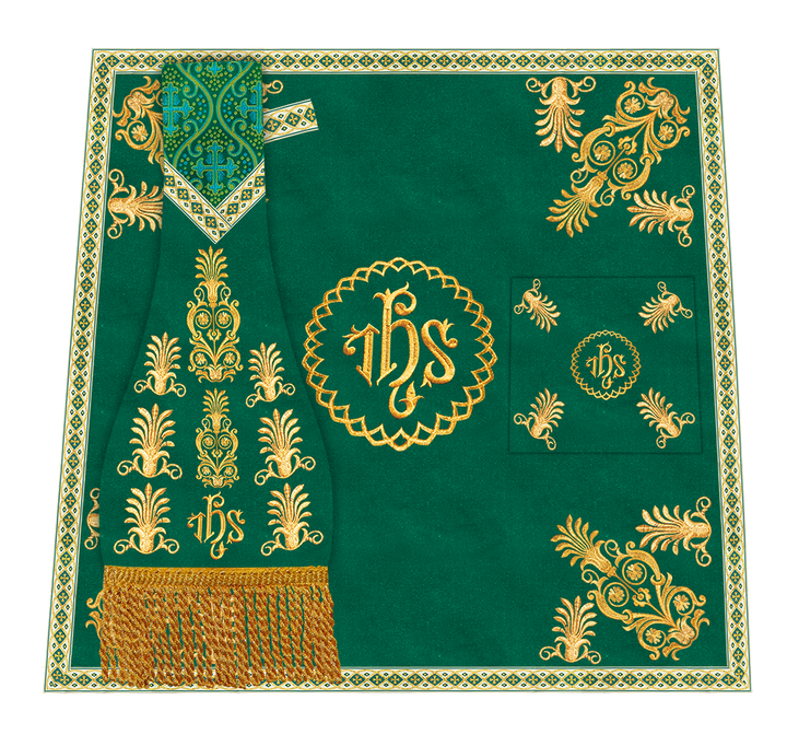 Embroidered Motif and Trims Mass set