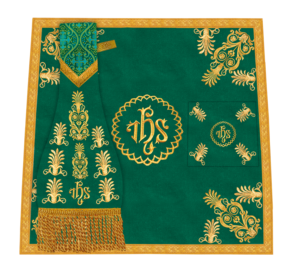 Mass set with solemn designs