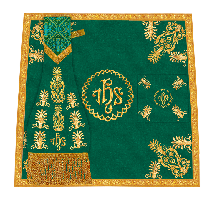 Mass set with solemn designs