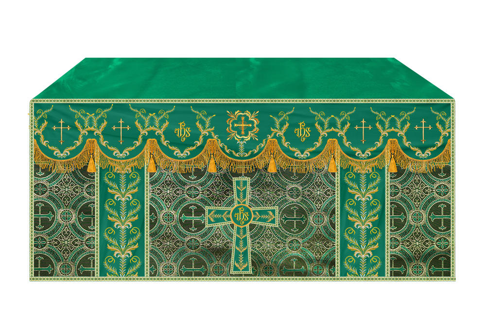Church Altar Parament with Trims
