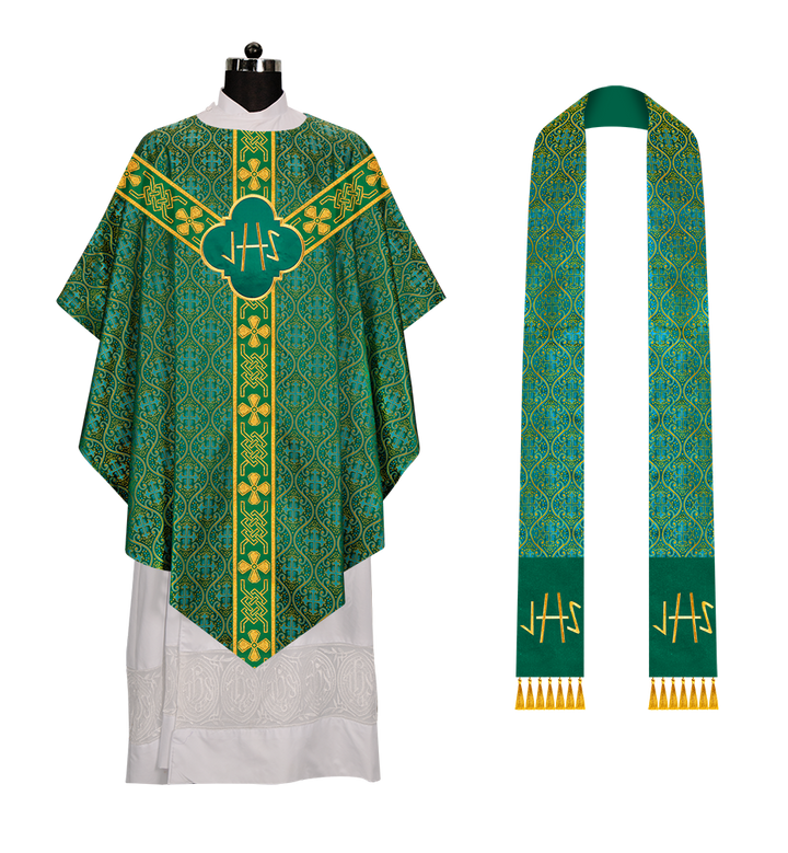 Exquisite Pugin chasuble with Orphrey