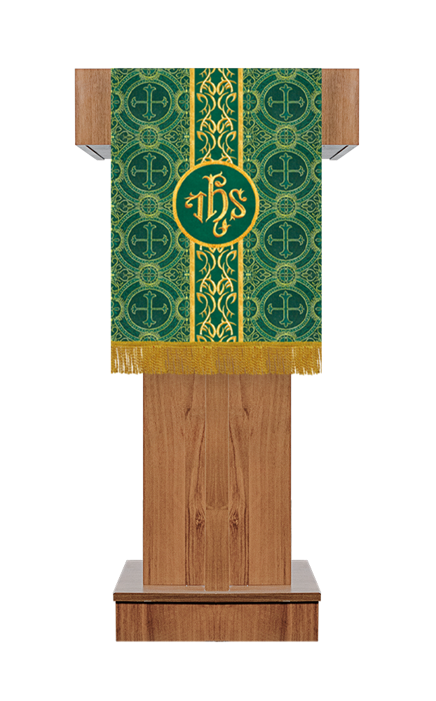 Pulpit/Lectern with Braided Orphrey