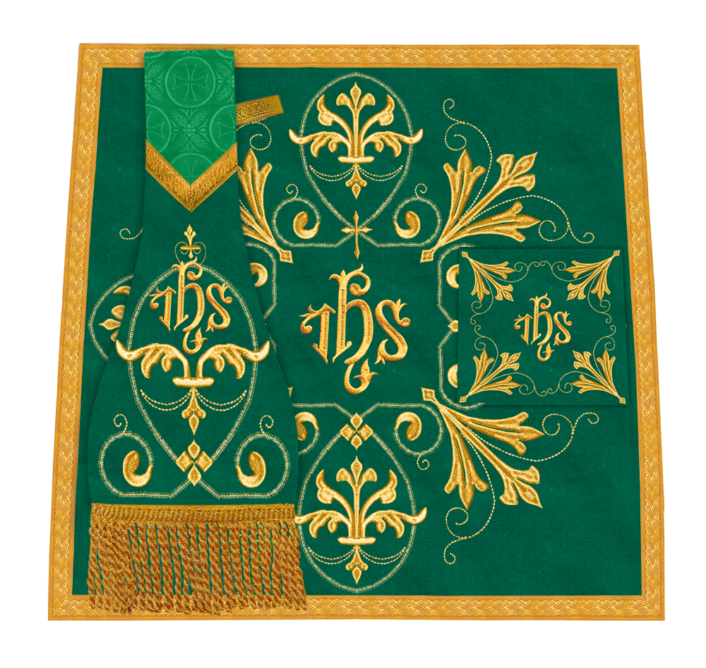 Liturgical Mass Set with Fine Embroidery