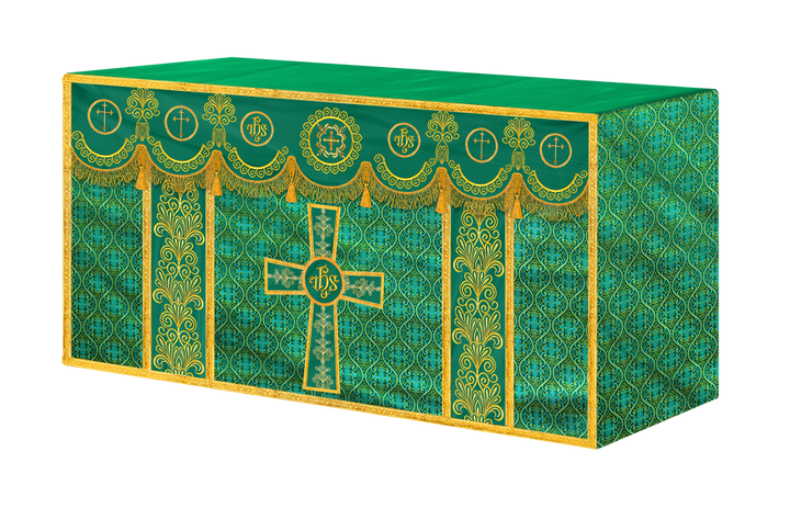 Altar Cloth with Liturgical Motif