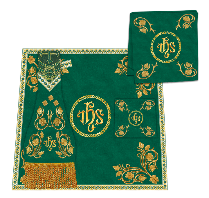 Borromean Chasuble Vestment With Grapes Embroidery and Trims