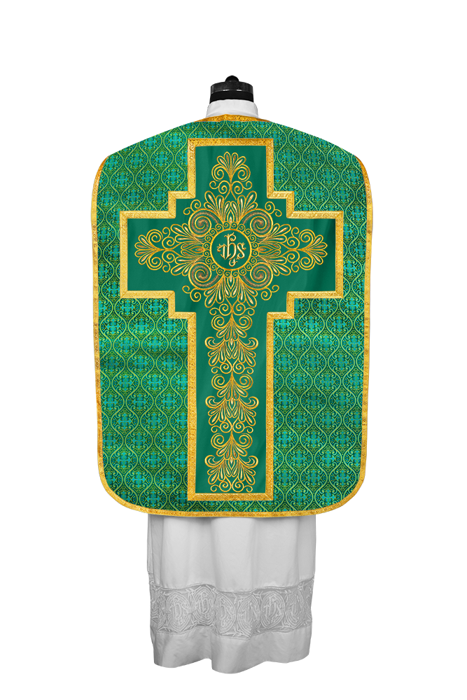 Fiddleback with adorned orphrey