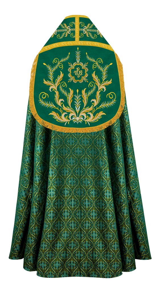 Roman Cope with embroidered motif